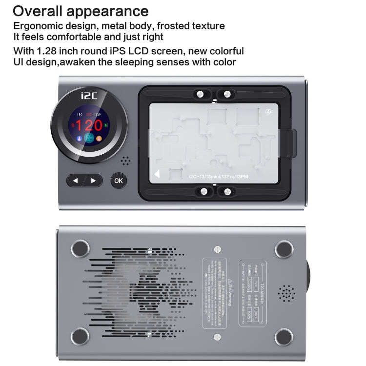 i2C T20 Intelligent Motherboard Middle Layered Heating Platform For iPhone X-14 Series, i2C T20 F...