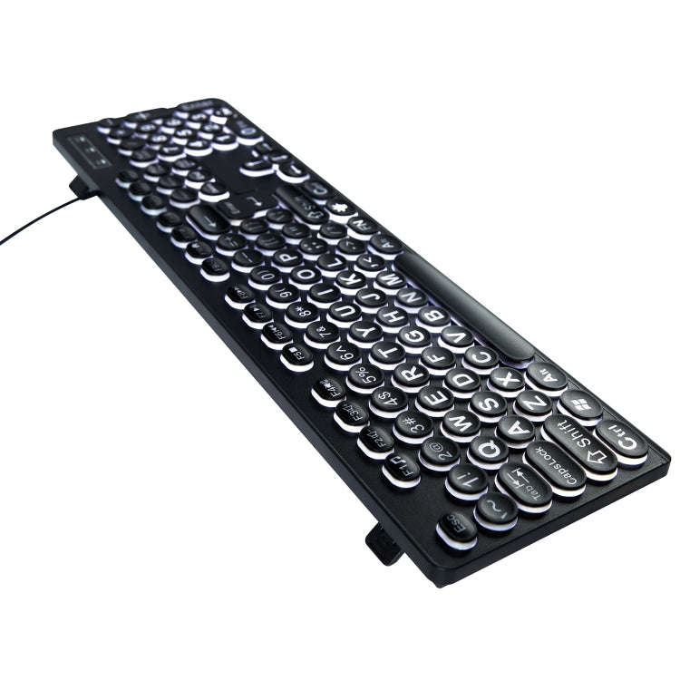 MC-K315 104 Keys Large Characters Blacklit Wired Keyboard, MC-K315