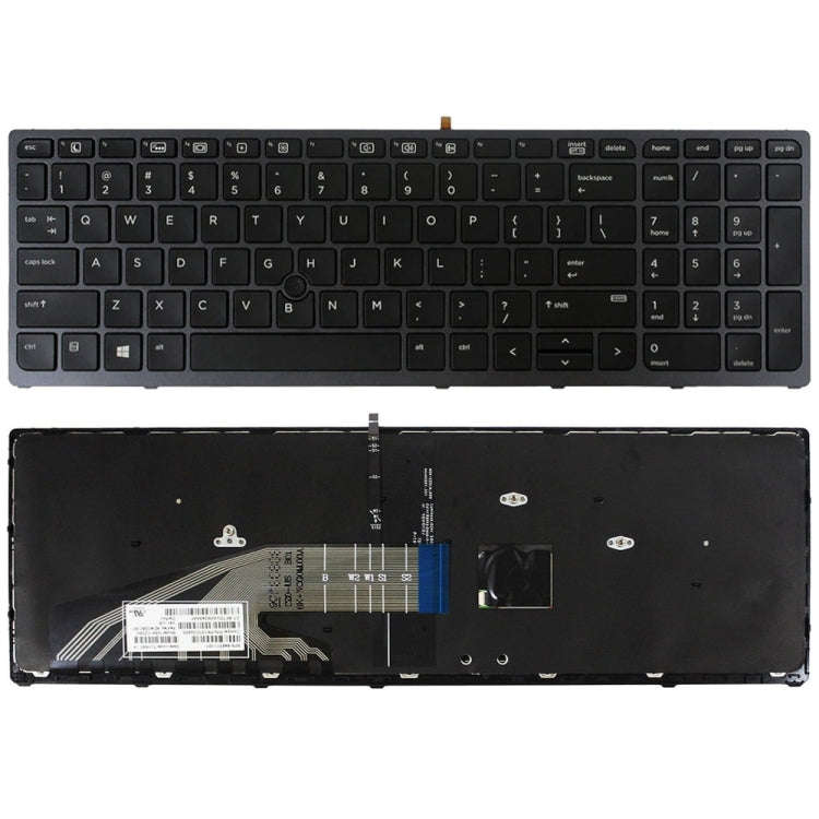 US Version Laptop Backlight Keyboard, For HP Spectre X360 15-CH, For HP 15-DA / 15-DB, For HP Pro...