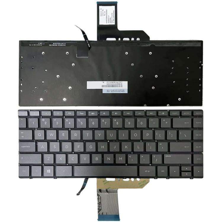 US Version Laptop Backlight Keyboard, For HP Spectre X360 15-CH, For HP 15-DA / 15-DB, For HP Pro...