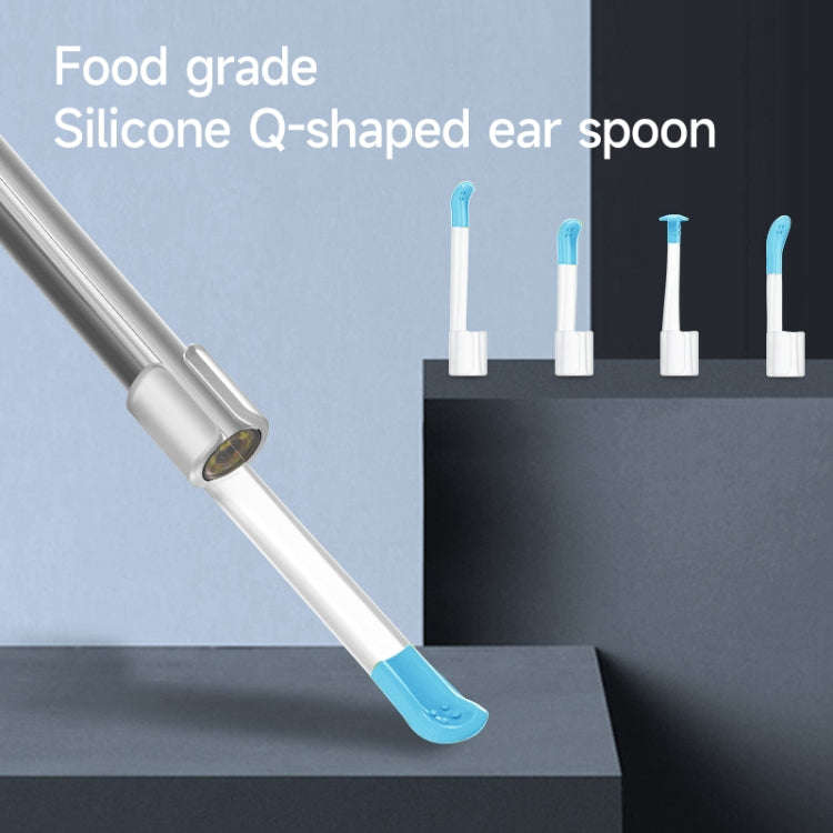 C02 Visible Ear Spoon with 4.5 inch Sreen, C02 3.9mm