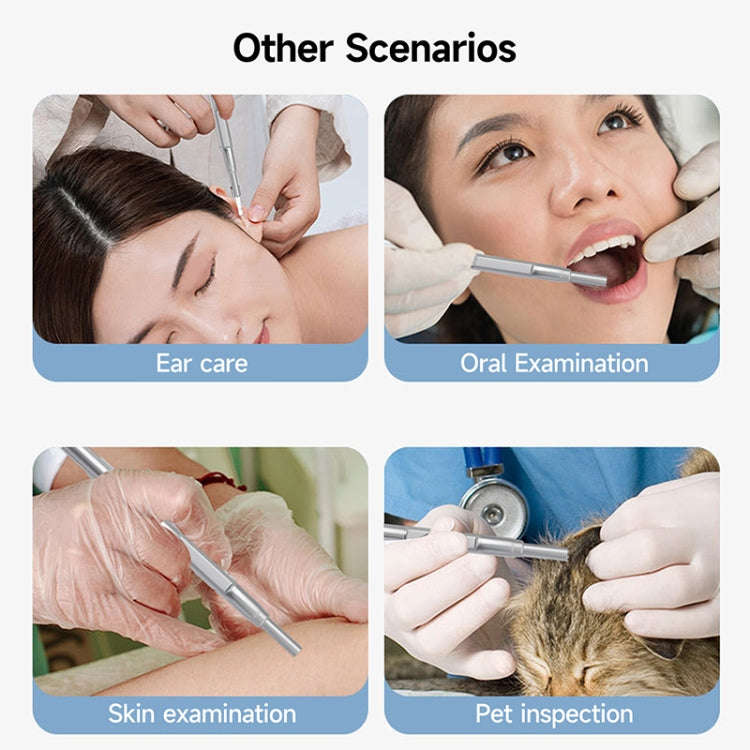 C02 Visible Ear Spoon with 4.5 inch Sreen, C02 3.9mm