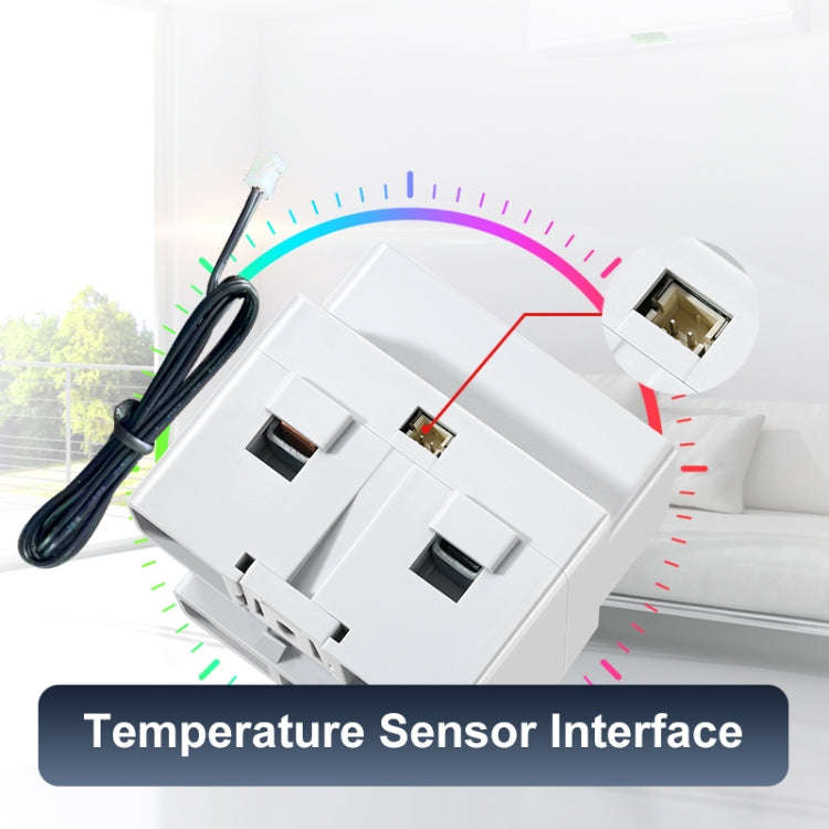 KWS-302WF 170-270V Multifunctional AC Digital Display Rail Voltage and Current Monitoring Meter, ...
