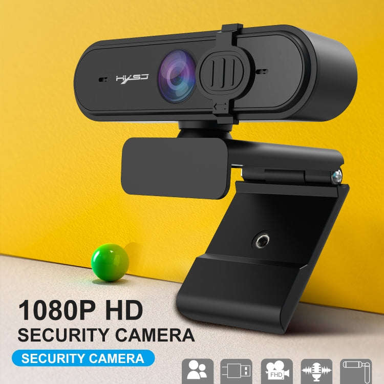 HXSJ S6 HD 1080P 95 Degree Wide-angle High-definition Computer Camera with Microphone