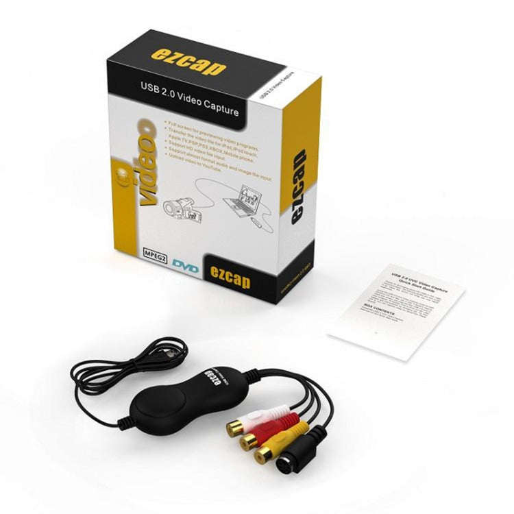 Ezcap 158A Driver-free USB2.0 UVC Video Capture Card, Ezcap 158A