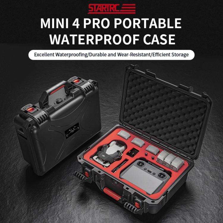 STARTRC Drone Kit Waterproof ABS Suitcase Storage Box, For DJI Mini 4 Pro