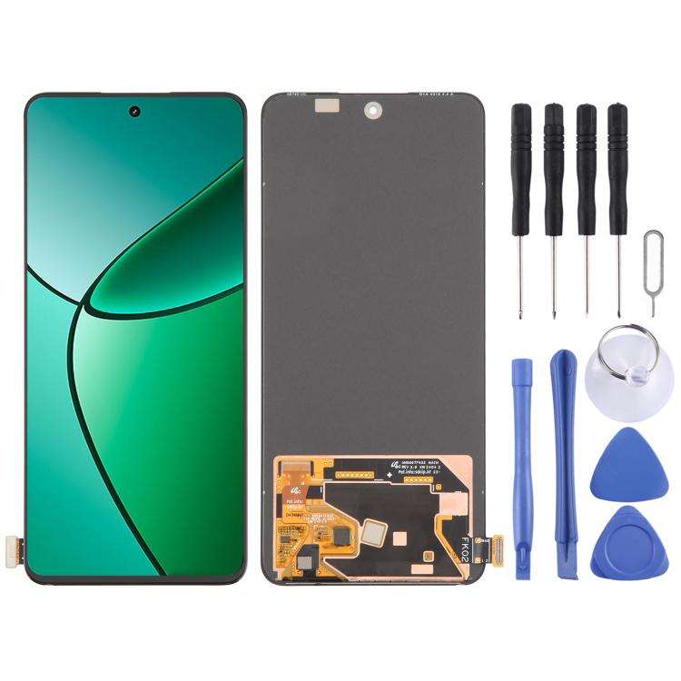 Original AMOLED LCD Screen with Digitizer Full Assembly, For Realme 14T 5G, For Realme 14 5G, For...