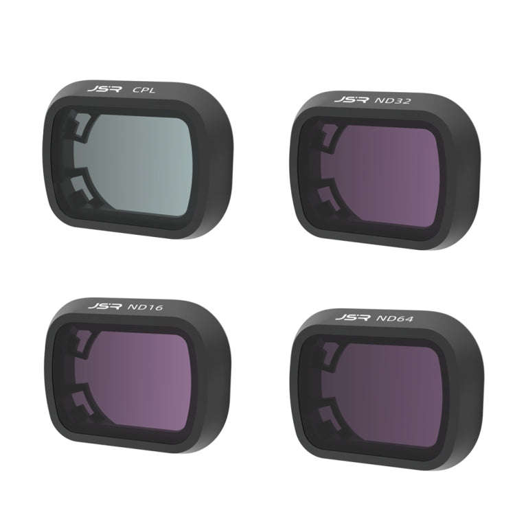 For DJI Mini 4 Pro JSR KB Series Drone Camera Lens Filter, MRC UV, CPL, ND8, ND16, ND32, ND64, ND...