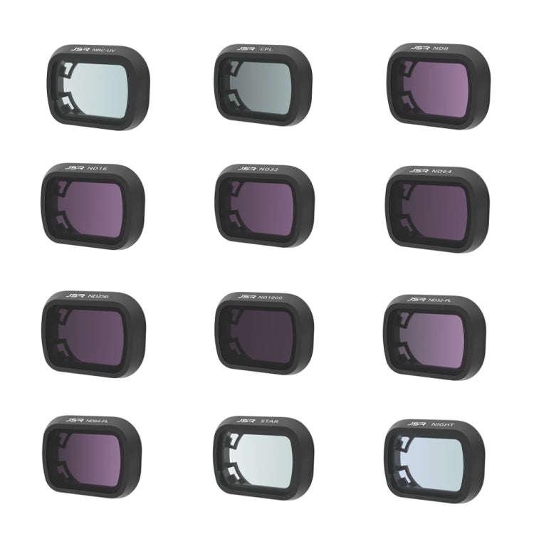 For DJI Mini 4 Pro JSR KB Series Drone Camera Lens Filter, MRC UV, CPL, ND8, ND16, ND32, ND64, ND...