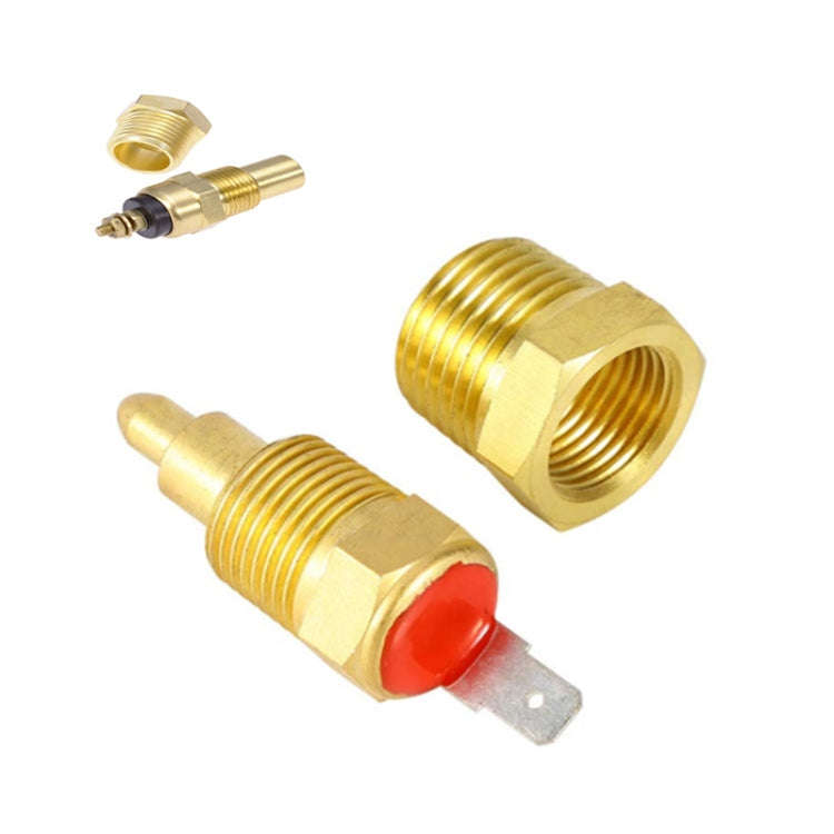 Car Fan Thermostat Temperature Switch Electric Engine Cooling Fan Thermostat Switch, 165-185 Degr...