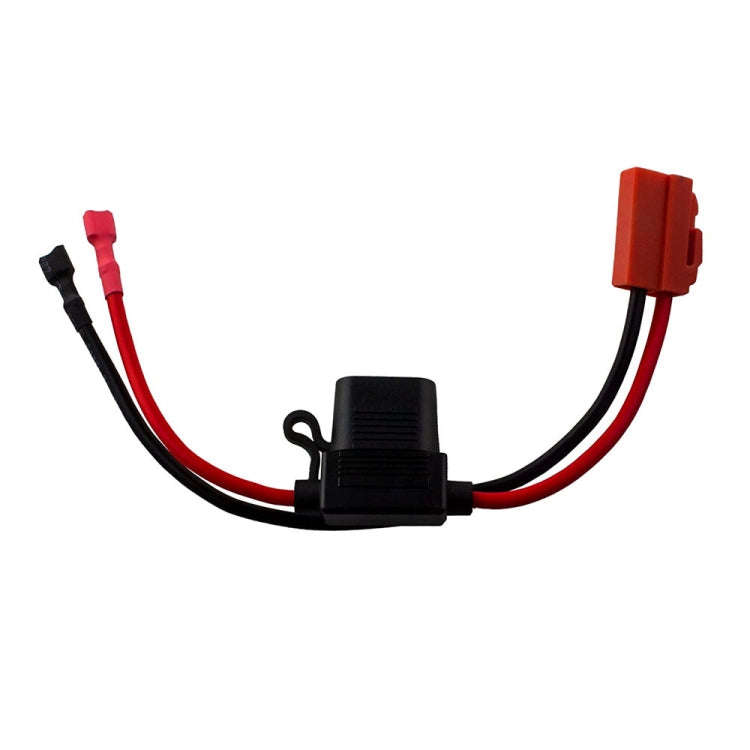 Battery Connector Extension Cable with Red 2 Pin Connector, Battery Connector