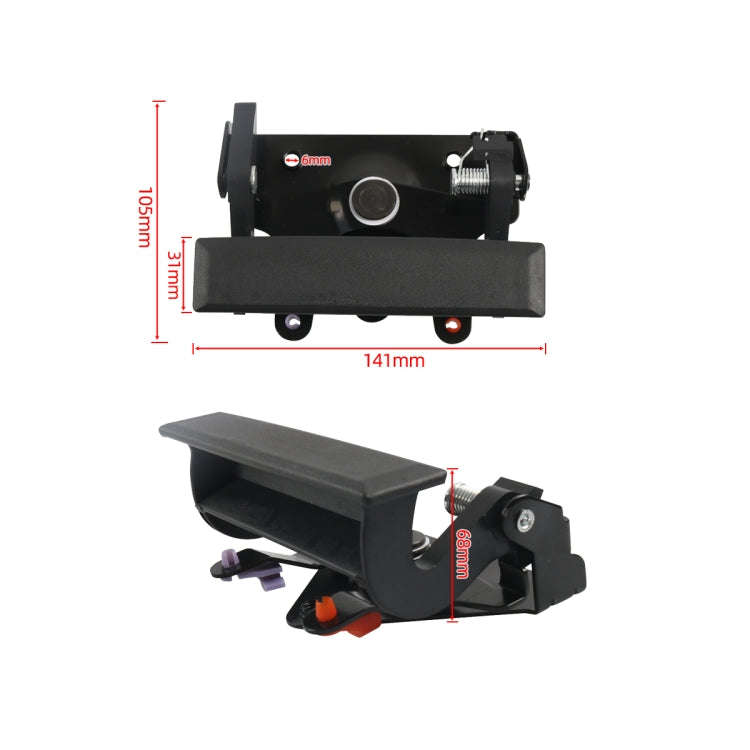 A7814 Car Tailgate Handle for Chevrolet / GMC 15991785, A7814