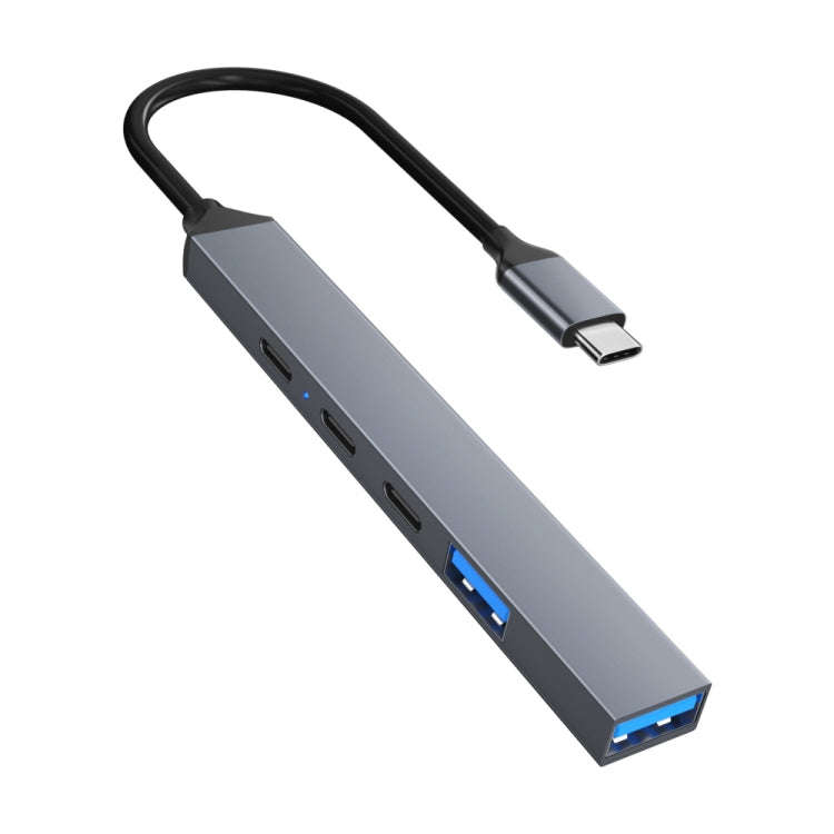 ADS-809 PD 100W 5 in 1 USB-C / Type-C Port Multifunctional Docking Station, PD 100W 5 in 1