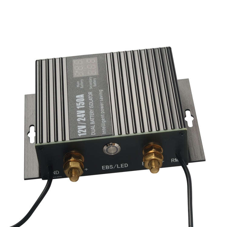 A8678 80-150A 12V Car Yacht RV Smart Dual Battery Isolation Controller, A8678