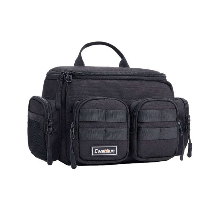 Cwatcun D96 Waist Camera Bag Sling Shoulder Camera Bag, 29.5 x 17.5 x 18cm