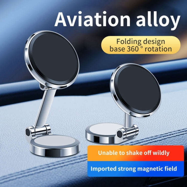 ZF016 Magnetic Alloy Foldable Car Dashboard Phone Holder, ZF016 Ordinary