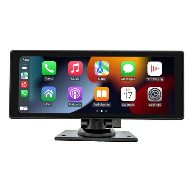 B5303R 10.26 inch Portable Car MP5 Player Built-in Driving Recorder Support CarPlay / Android Aut...