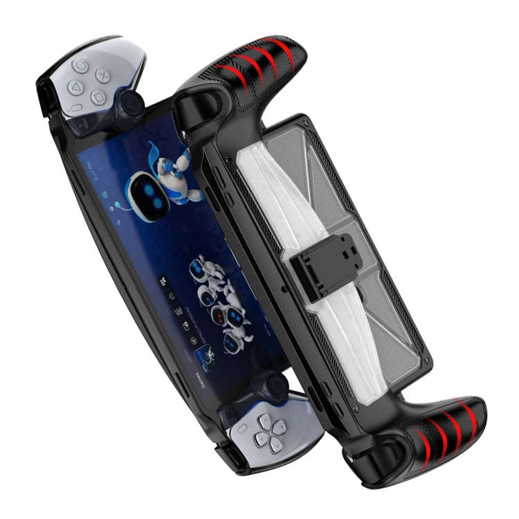 TPU + PC Game Console Protective Case with Holder, TPU + PC