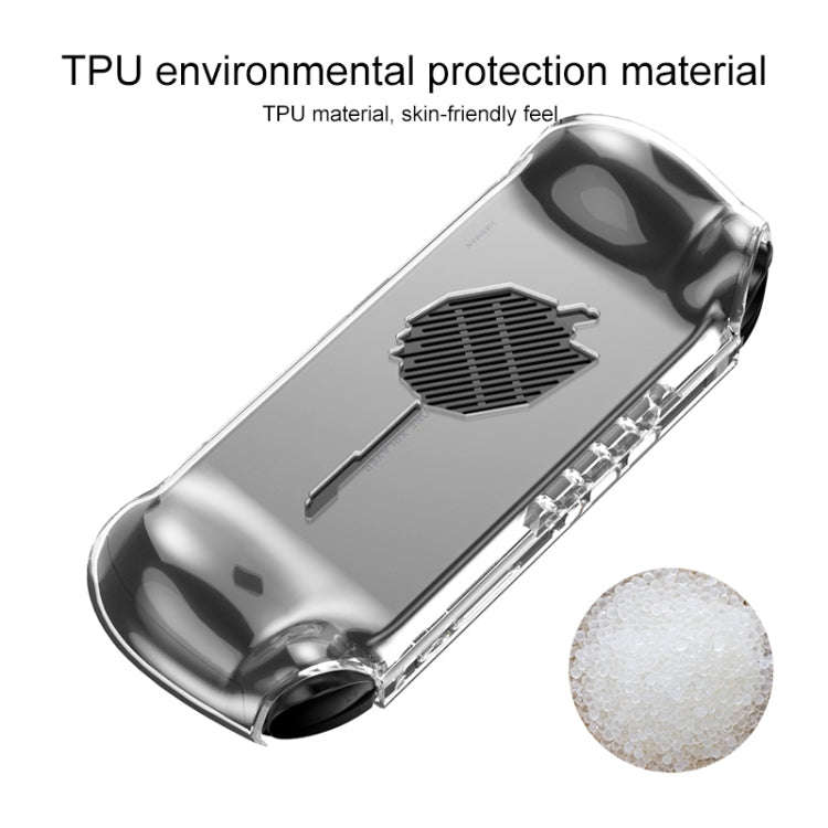 Integrated TPU Transparent Game Console Case, For OneXPlayer F1
