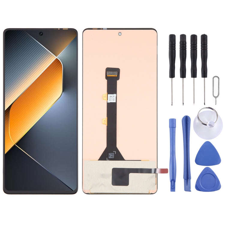 Original LCD Screen with Digitizer Full Assembly, For Tecno Pova Curve 2 5G LK7K, For Tecno Camon...