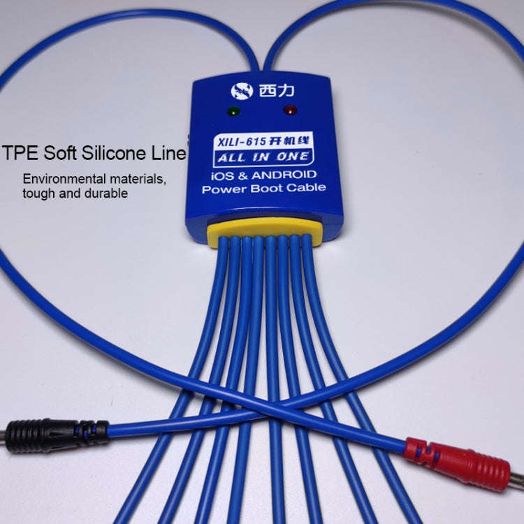 XILI 615 iBoot Power Supply On/Off Boot Line for iPhone 6 Plus-15 Pro Max / Android, XILI 615