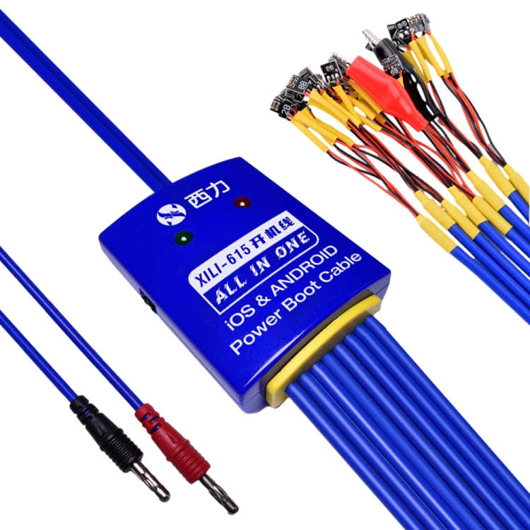 XILI 615 iBoot Power Supply On/Off Boot Line for iPhone 6 Plus-15 Pro Max / Android, XILI 615