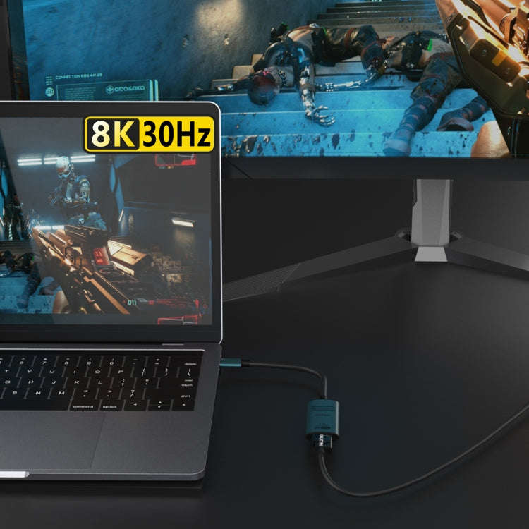 Onten UC981 8K 30Hz USB-C / Type-C to HDMI Video Converter Adapter, UC981