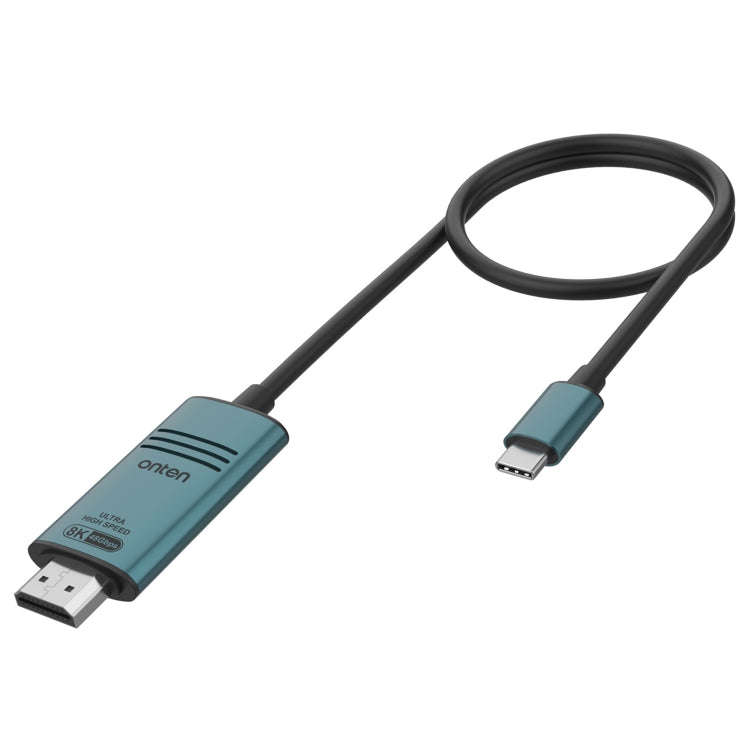 Onten UC982 8K 60Hz USB-C / Type-C to HDMI Video HD Conversion Cable, UC982
