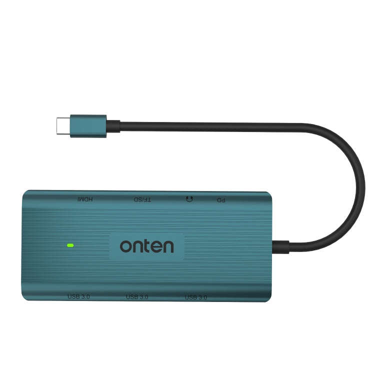Onten UC961 9 in 1 USB-C / Type-C Multi-function HUB Docking Station, UC961