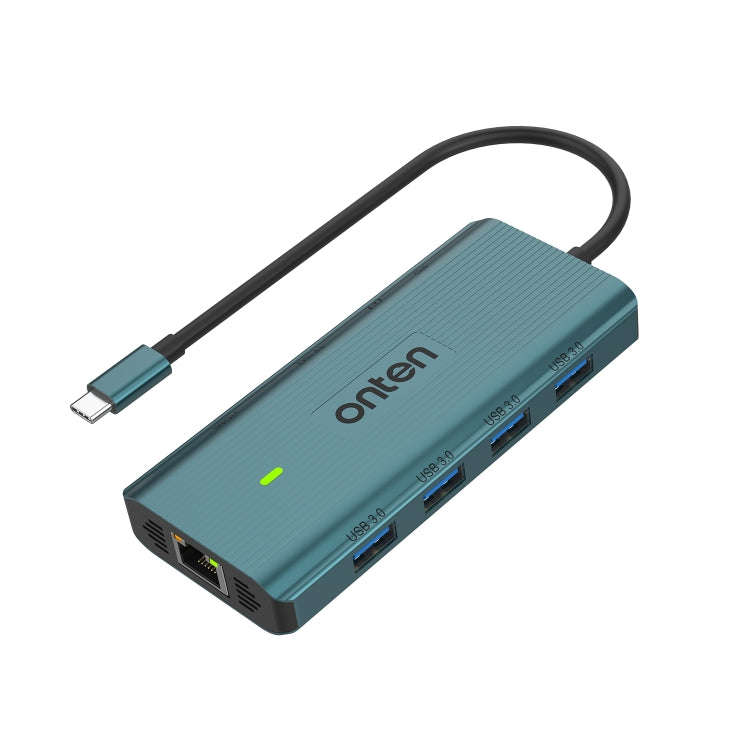 Onten UC962 10 in 1 USB-C / Type-C Multi-function HUB Docking Station, UC962