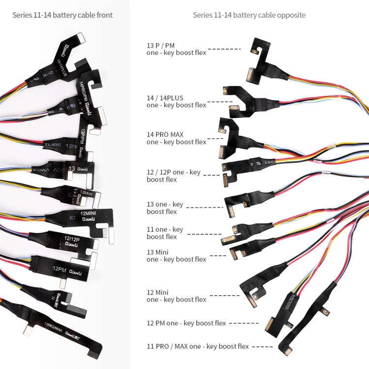 QianLi Generation 7th iPower Pro Max DC Power Control Test Cable for iPhone 6-14 Series
