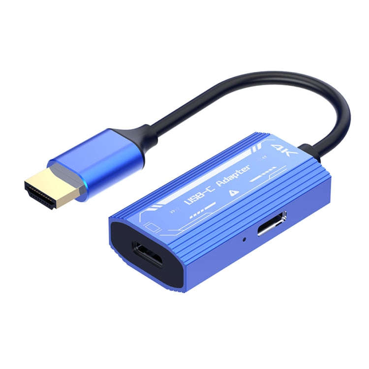 H161 4K 60HZ HDMI to Dual USB-C/Type-C Video Adapter Cable, H161