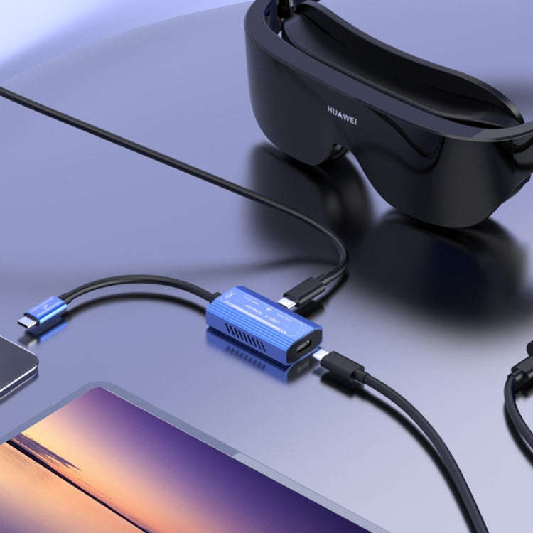 V278A 4K 60HZ USB-C/Type-C to Dual USB-C/Type-C Video Adapter Cable, V278A