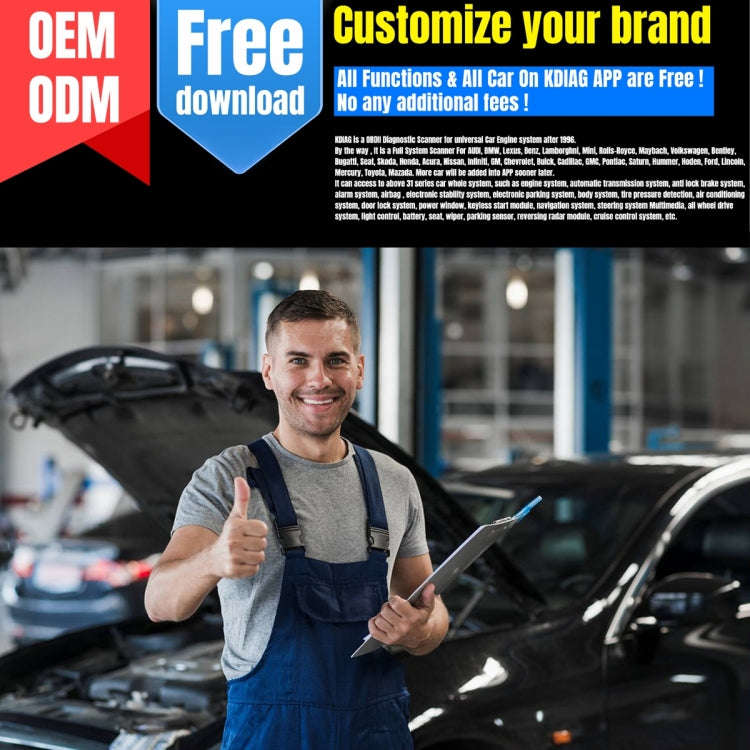 KONNWEI K DIAG Car OBDII Full System Diagnostic Scanner, K DIAG