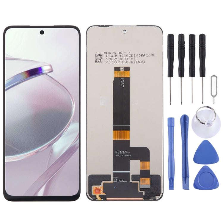 Original IPS Material LCD Screen with Digitizer Full Assembly, For Xiaomi Poco C61, For Xiaomi Re...