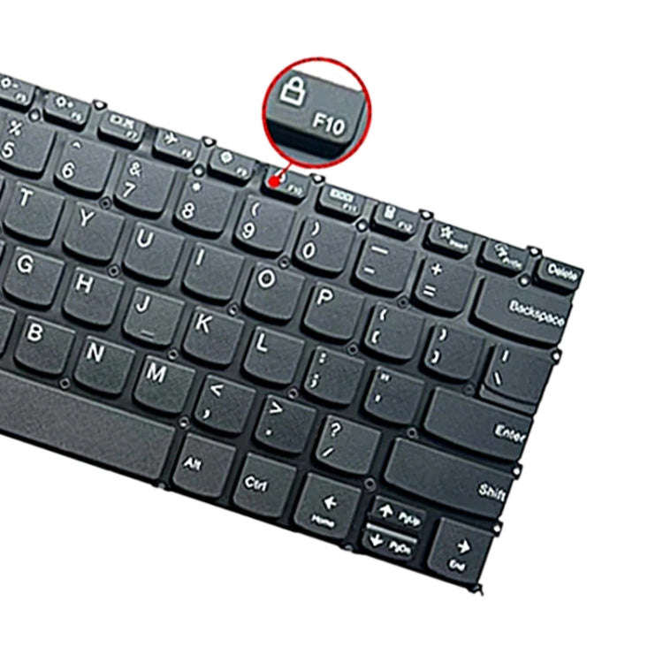 US Version Laptop Backlight Keyboard, F10 Key with Lock Icon, For Lenovo IdeaPad 5 / Yoga Slim 7 ...