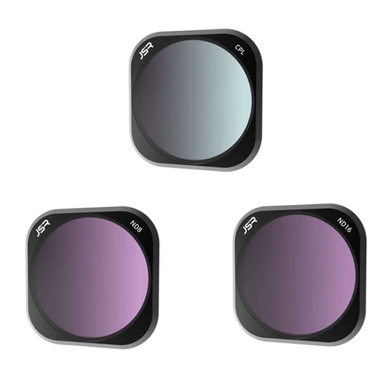 For DJI Osmo Action 4 JUNESTAR Threaded Camera Lens Filter, MCUV, CPL, ND8, ND16, ND32, ND64, ND1...