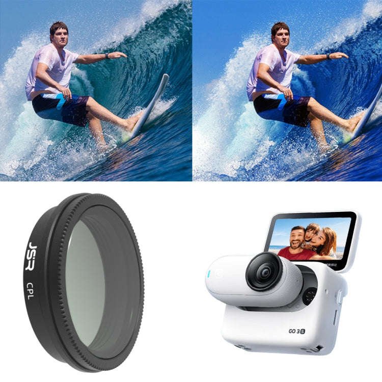 For Insta360 GO 3S JUNESTAR Camera Lens Filter, MCUV, CPL, ND8, ND16, ND32, ND64, NIGHT, STAR, Ad...