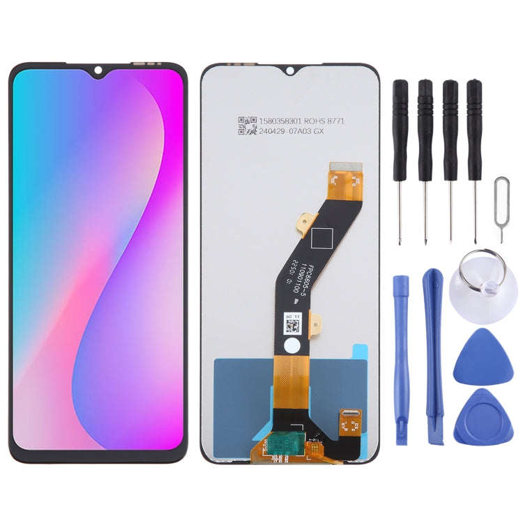 OEM LCD Screen with Digitizer Full Assembly, For itel A80, For itel P65, For itel S18 Pro, For it...