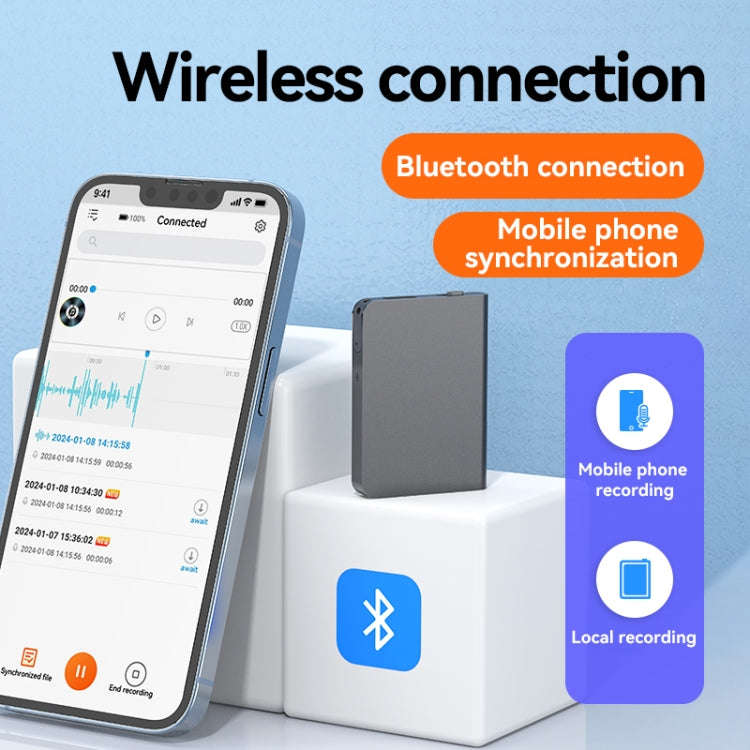 Q61A Portable Smart Voice Recorder Support APP Control, Q61A