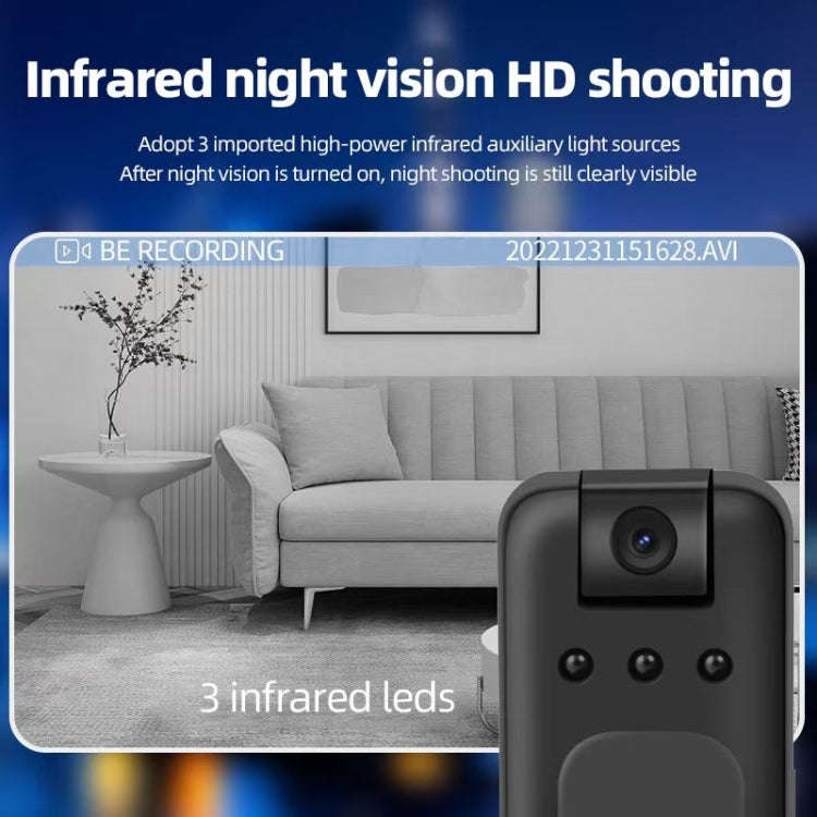 A14 HD Infrared Night Vision WiFi Motion Recorder, A14