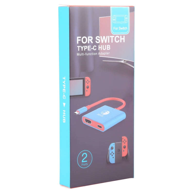 2 in 1 USB-C / Type-C to HDMI + USB-C / Type-C Video Converter for Switch / Steam, For Switch / S...