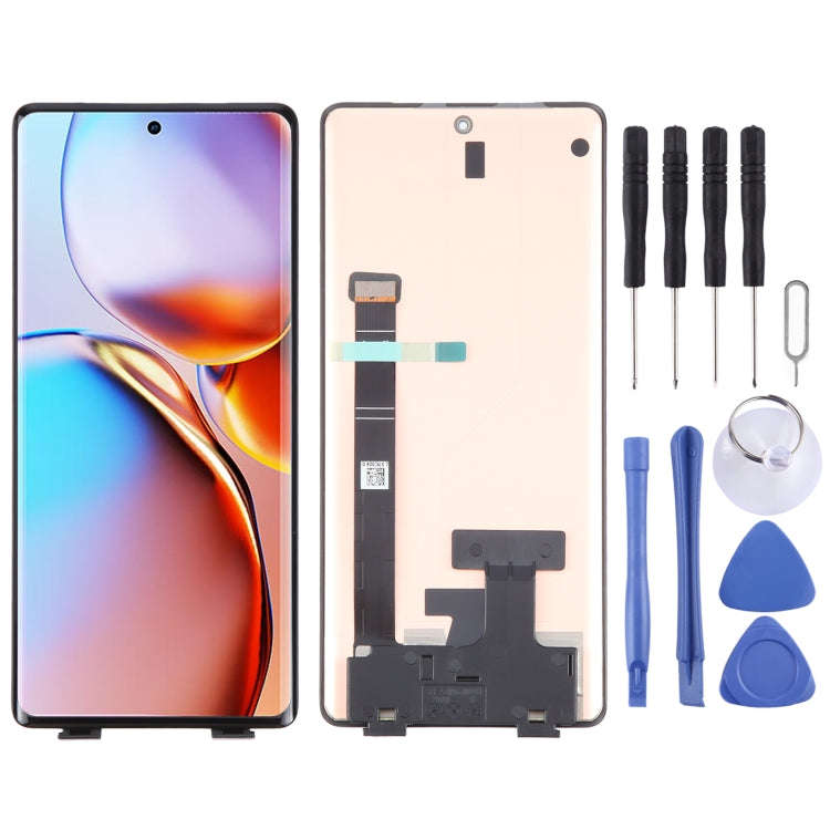 Original AMOLED LCD Screen with Digitizer Full Assembly, For Motorola Edge 60 Pro, For Motorola E...