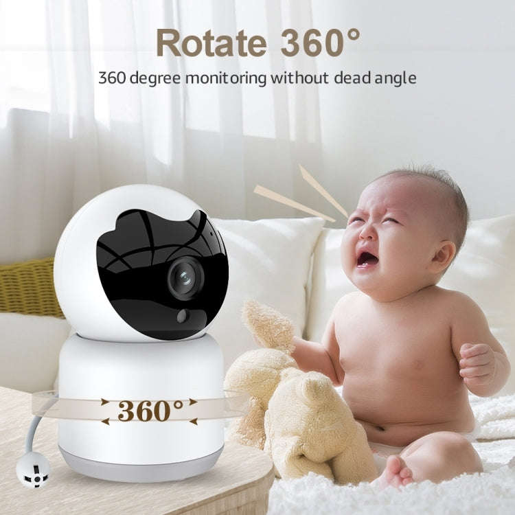 YT51 1920x1080 Home Baby Wireless Camera, with Temperature and Humidity Sensor, EU Plug, with Tem...