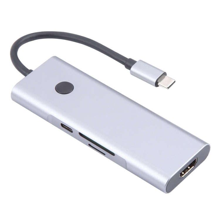 BYL-2410 9 in 1 Type-C to USB Multi-function Docking Station, BYL-2410