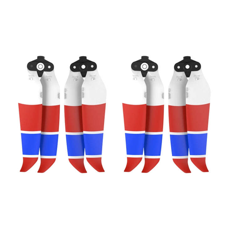 2 Pairs Sunnylife 7238F-3C For DJI Mavic Air 2 Double-sided Two-color Low Noise Quick-release Pro...