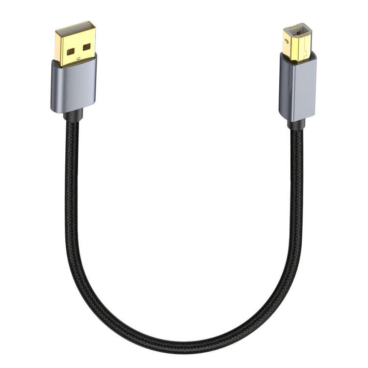 USB 2.0 A Male to B Male Square Port Printer Data Transmission Extension Cable, 0.3m, 1.8m, 3m, 5...