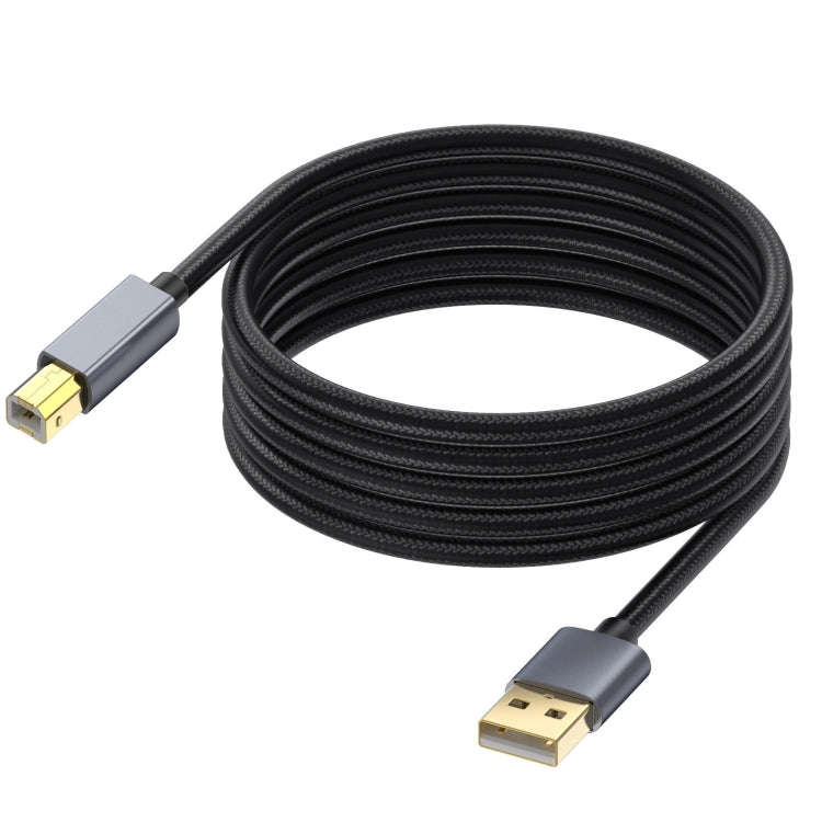 USB 2.0 A Male to B Male Square Port Printer Data Transmission Extension Cable, 0.3m, 1.8m, 3m, 5...