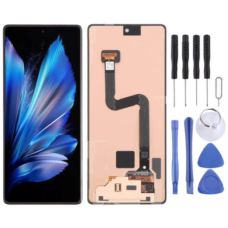 Original LCD Secondary Screen with Digitizer Full Assembly, For vivo X Fold3 Pro, For vivo X Fold...