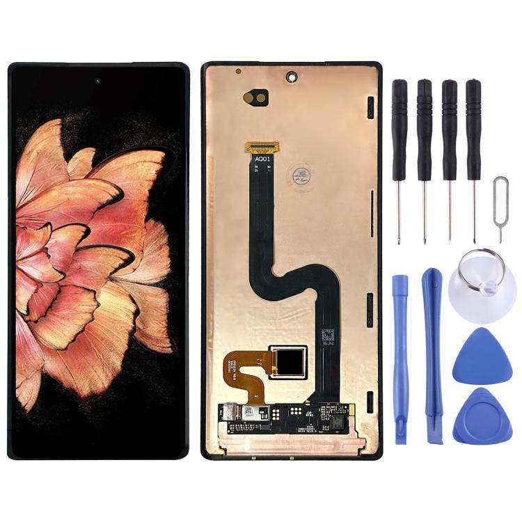 Original LCD Secondary Screen with Digitizer Full Assembly, For vivo X Fold3 Pro, For vivo X Fold...